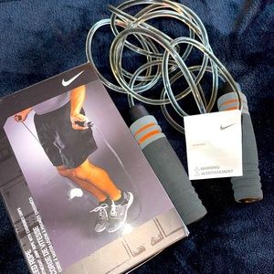 Nike Lightweight Adjustable Jump Rope with Cushion Grips